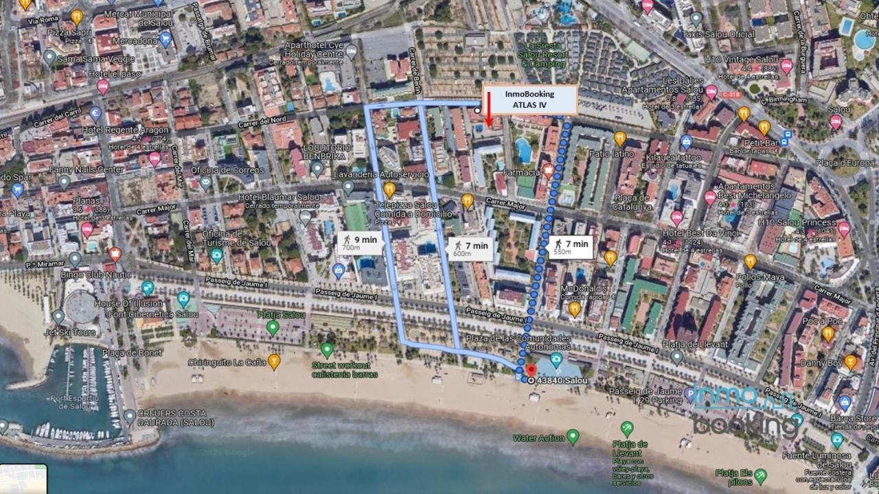 Atlas, Climatizado, Piscina, Pk Y Cerca De La Playa Salou Bagian luar foto